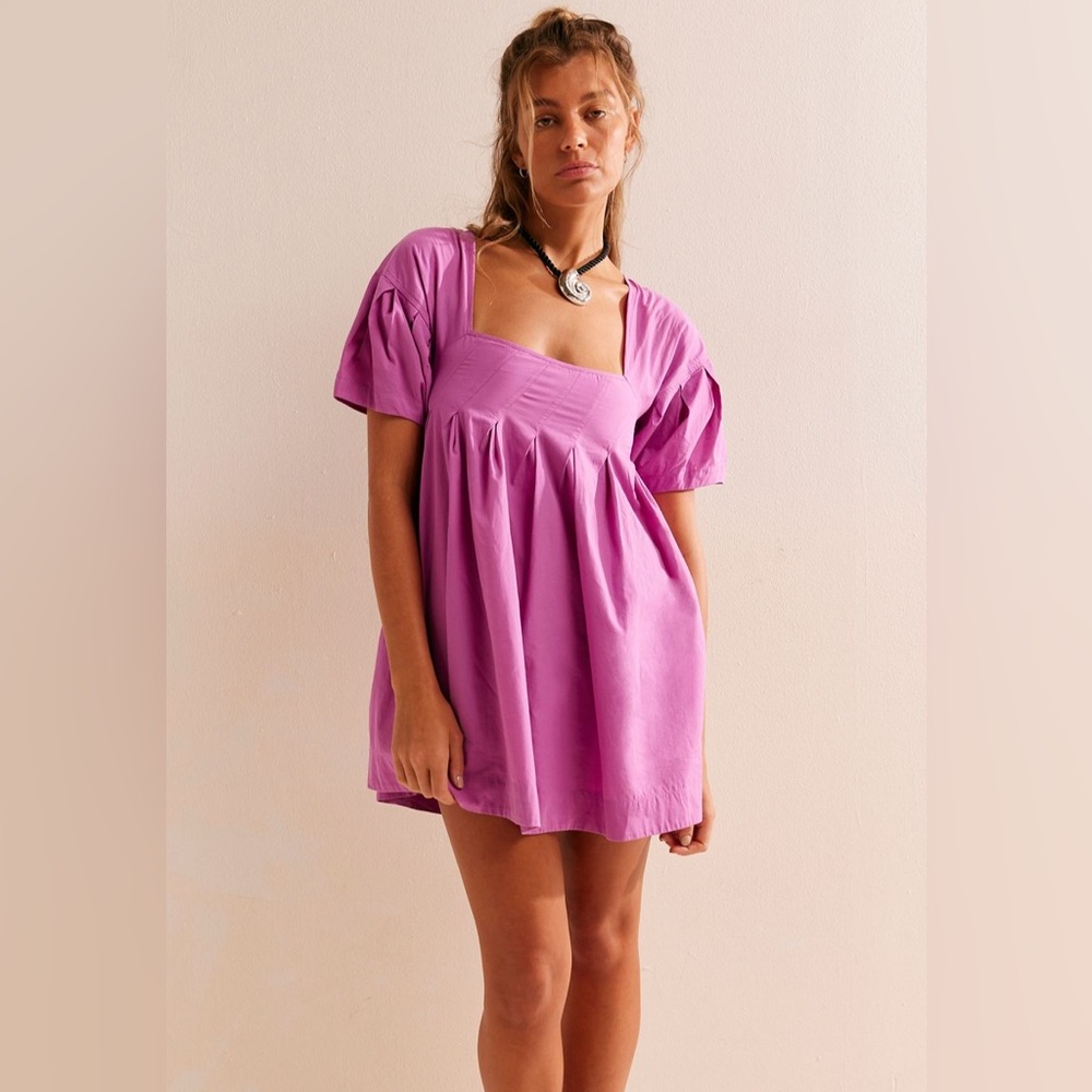 Free People Pink Mini Dress